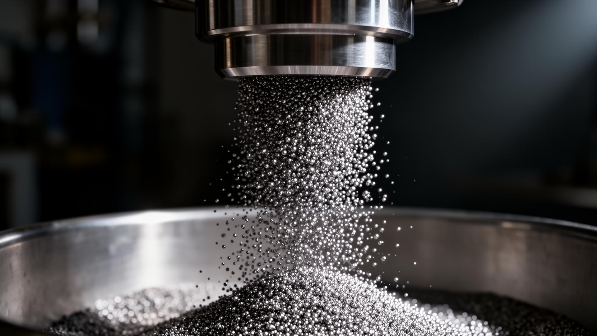 Metal powder production process