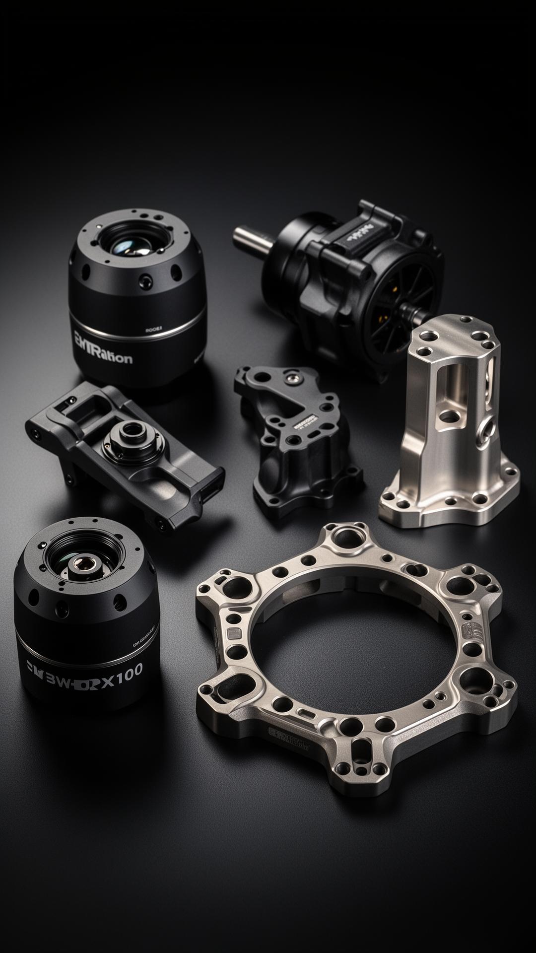 High-value machined components for autonomous systems