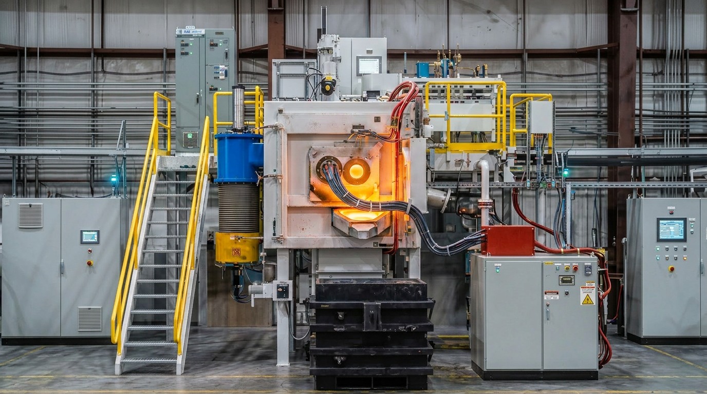 Vacuum induction melting equipment